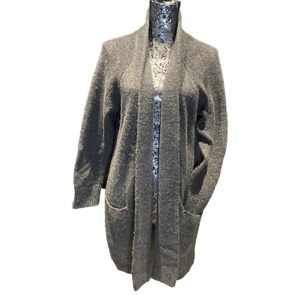 J. Jill - Women’s Chunky Knit Open Long Cardigan - Picture 3 of 6